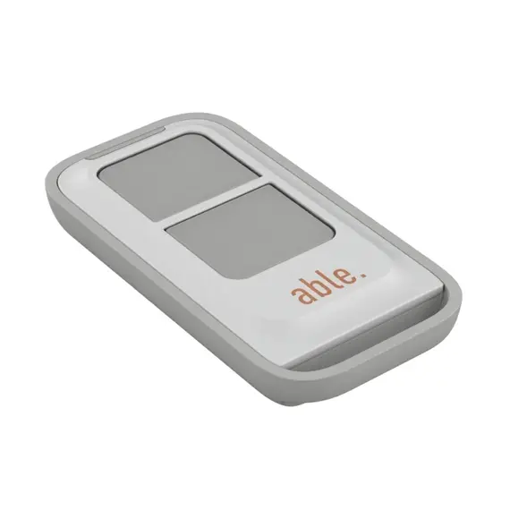 ABLE AB-TX TOH2 433P - 433,92 MHz-es ugrókódos adó / távirányító 2 gombbal  akár 300 m hatótávolság 