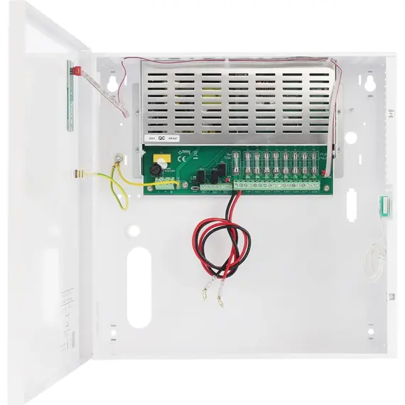 PULSAR HPSDCG2 13,8 V/8 A/8x1 A/17 Ah többkimenetes puffer kapcsolóüzemű tápegység Grade 2