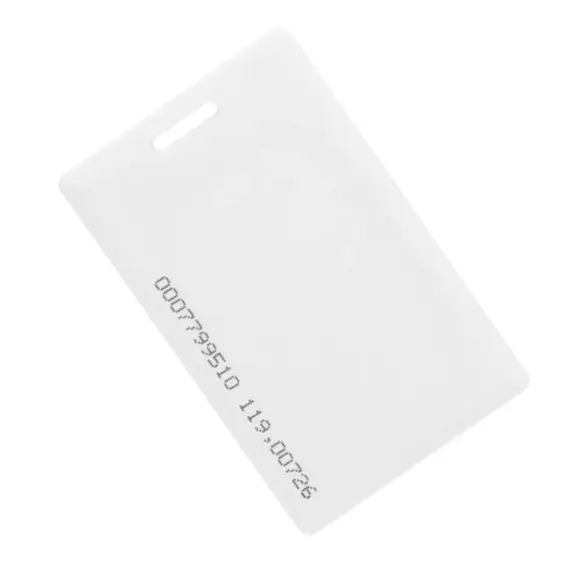 ORNO ORZS893 – Mifare beléptető RFID kártya (13,56 MHz) - fehér 54x85x1 mm