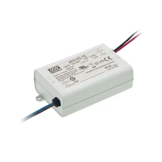 PULSAR APV-25-5 12V 25W 2.1A IP42 LED tápegység kompakt kivitel fehér