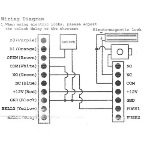 HONNOR SECURITY HS-312A - Kültéri EM+MF Dual Duál műanyag házas kártyaolvasó, kódzár