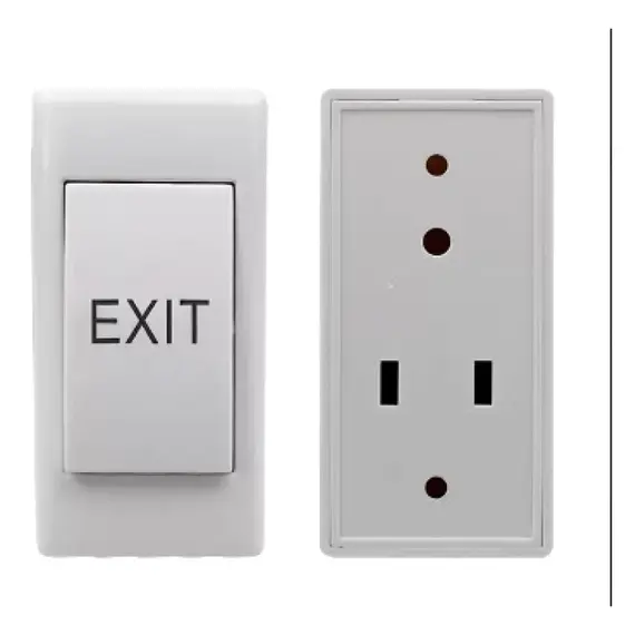 HONNOR SECURITY HS-MZ01 Falon kívüli nyomógomb "EXIT" felirattal NO/NC kontaktus, 86x45cm