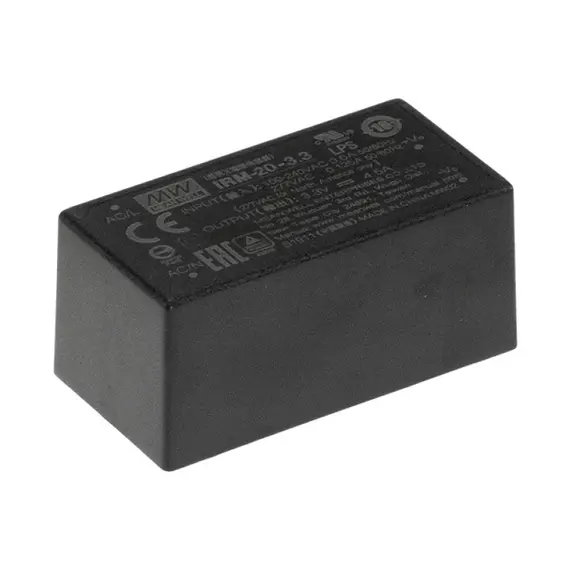 PULSAR IRM-20-24 24V 20W 0.9A IP30 kompakt tápegység DIN-sínre szerelhető