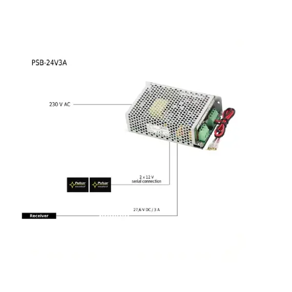 PULSAR Kapcsolóüzemű tápegység