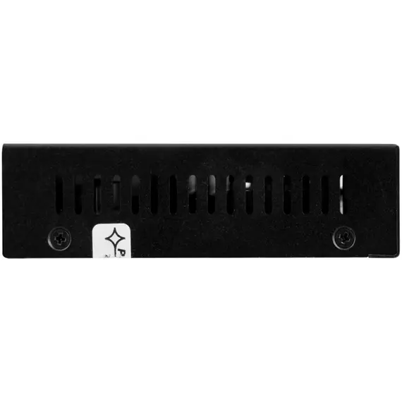 PULSAR SG108WP 10-portos PoE switch, 8x PoE, 2x Uplink, 96W, 48VDC, fémházas, IP30, rack/asztali, fekete