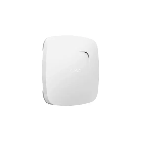 AJAX SYSTEMS Ajax FireProtect vezeték nélküli füstérzékelő hőmérséklet érzékelővel, fehér