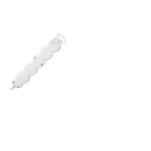 ORNO hosszabbító elosztó 5x 2P+F, 5 m, Schuko H05VV-F 3x1,5 mm2, Imax=16A, fehér