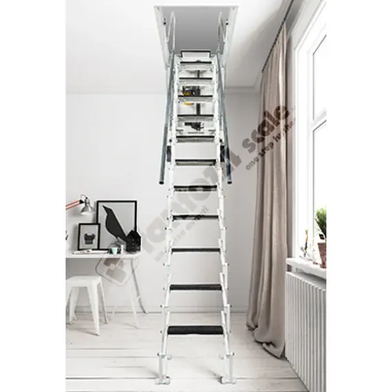 FANTOZZI Motoros padlásfeljáró egyedi méretben, prémium kivitelben