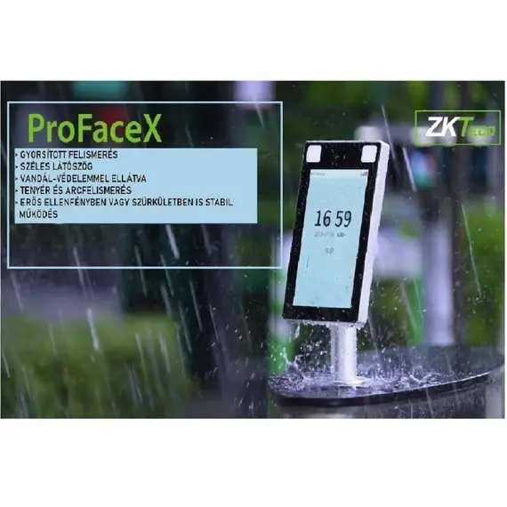 ZKTeco Munkaidőnyilvántartó és beléptető terminál