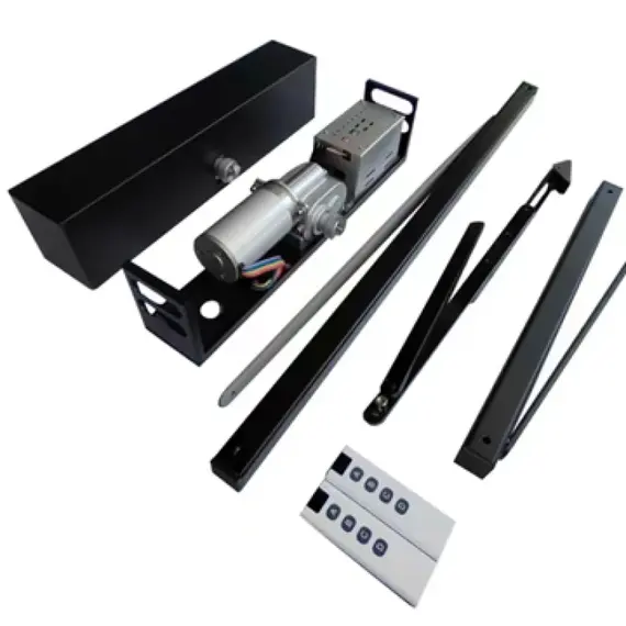 TIGERMAT  TIGERMAT TM-ED150  Automata, elektromos, motoros lengő ajtó nyitó csukó automata 230V 100-150kg sújú ajtókhoz.