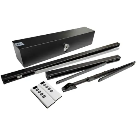 TIGERMAT  TIGERMAT TM-ED150  Automata, elektromos, motoros lengő ajtó nyitó csukó automata 230V 100-150kg sújú ajtókhoz.