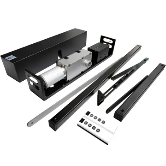 TIGERMAT  TIGERMAT TM-ED150  Automata, elektromos, motoros lengő ajtó nyitó csukó automata 230V 100-150kg sújú ajtókhoz.