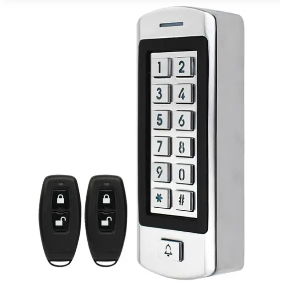 HONNOR SECURITY HS-K10-R EM-W – Vandálbiztos, vízálló önálló beléptető terminál kártyaolvasóval és billentyűzettel