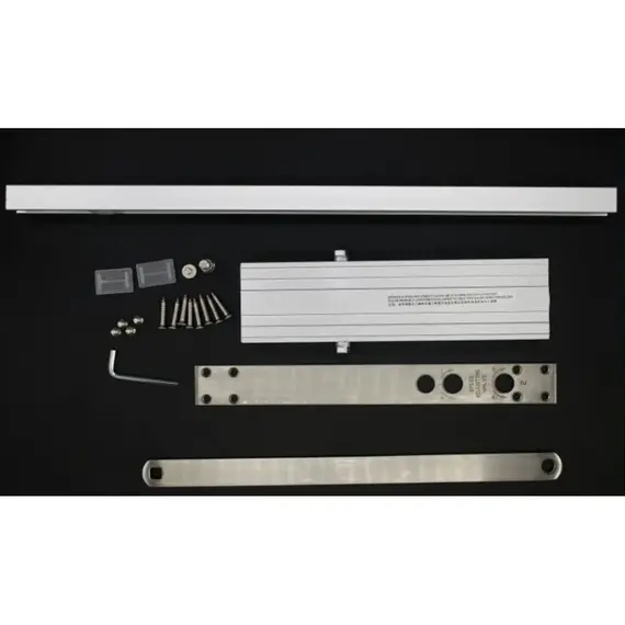 HONNOR SECURITY HS-M62-M automatikus hidraulikus rejtett, csúszósines ajtóbehúzó – 80 kg-os ajtókhoz