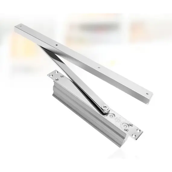 HONNOR SECURITY HS-M62-M automatikus hidraulikus rejtett, csúszósines ajtóbehúzó – 80 kg-os ajtókhoz