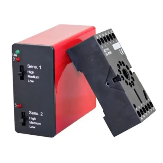 HONNOR SECURITY  HS703 - Induktív hurokérzékelő, hurokdetektor, sorompó vezérlő, 1-csatornás, 3 érzékenységi fokozat