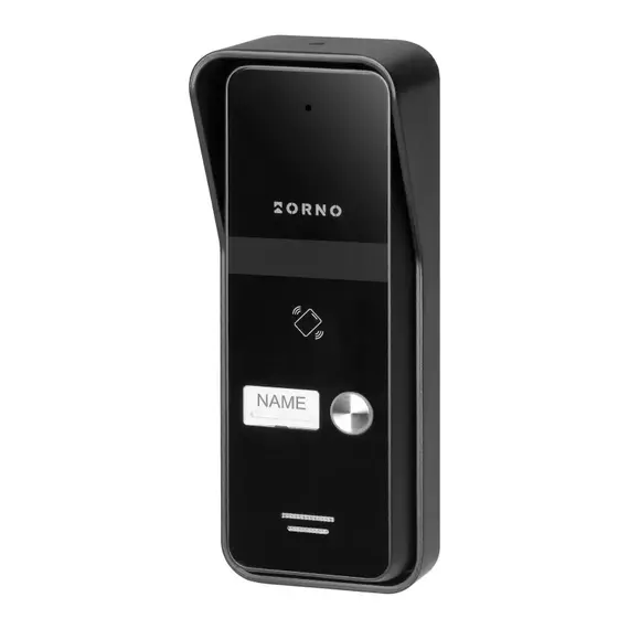 ORNO ENIR, egylakásos audio kaputelefon szett, 2-vezetékes, RFID kártyaolvasós, fehér