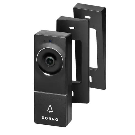 ORNO Video kaputelefon, színes, ultra-lapos 7 hüvelykes LCD monitor, fekete