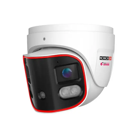 PROVISION-ISR IP PTZ dómkamera, 4MP (2560x1440, 1/2.8" CMOS szenzor), 4.8–120mm motoros objektív (25x optikai zoom, 16x digitális zoom), Check Point™, IP66 védelem