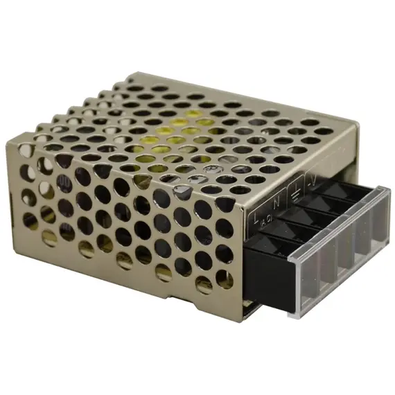 PULSAR RS-15-3,3 15W 3.3V 3A IP20 Fémházas Tápegység