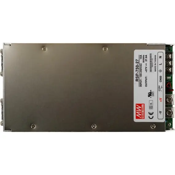 PULSAR RSP-750-27 27V 750W 27,8A IP20 zárt tápegység fémházas professzionális kivitel