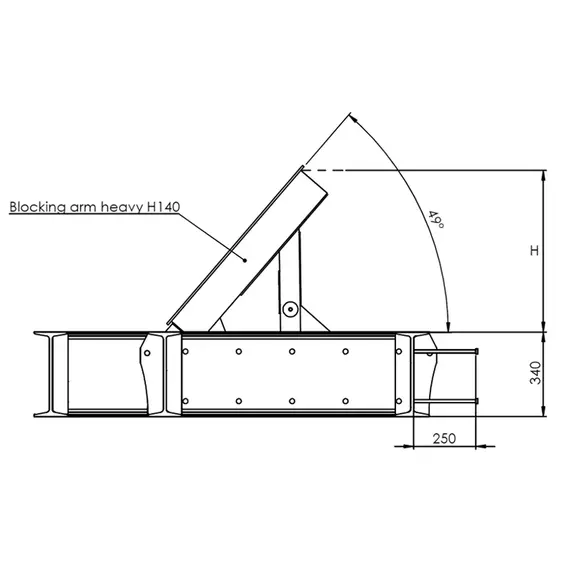 TIGERMAT BK-Secuirity Road Blocker - Forgalomgátló Pajzs