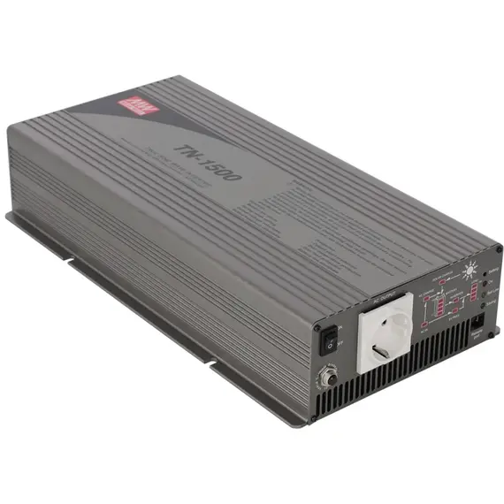 PULSAR TN 12VDC/230VAC/1500W IP21 DC/AC inverter, professzionális, solar alkalmazás, fémház, fekete
