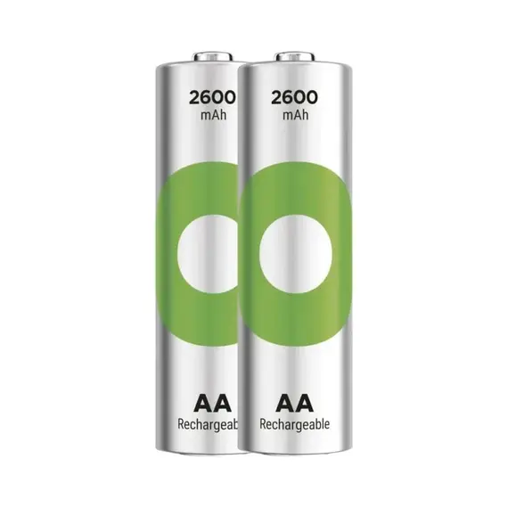 GP ReCyko tölthető elem, AA, 1,2V / 2600mAh, nikkel-metál-hidrid