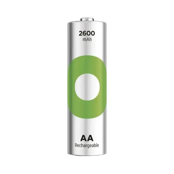 GP ReCyko tölthető elem, AA, 1,2V / 2600mAh, nikkel-metál-hidrid