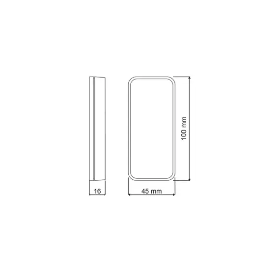 ROGER Beléptető terminál, MIFARE Ultralight/Classic/DESFire/Plus