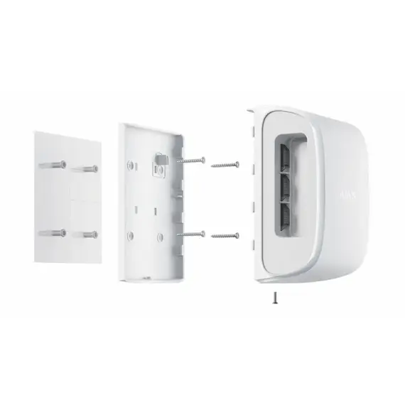 AJAX SYSTEMS Ajax DualCurtain Outdoor burkolat, fehér