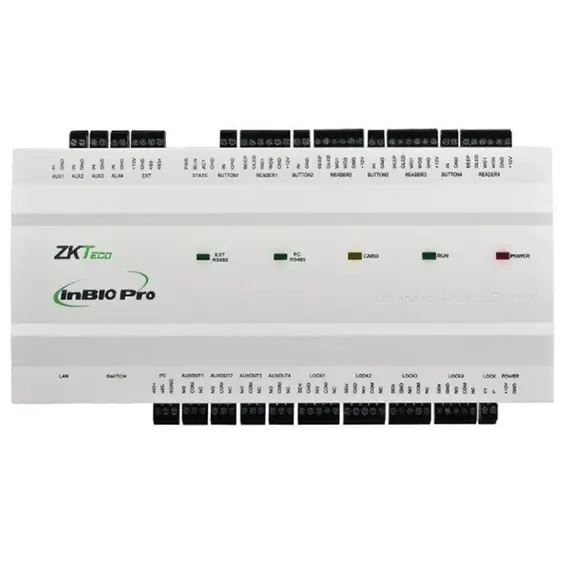 ZKTeco Biometrikus beléptető riasztó és kamera vezérlő központ