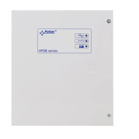 PULSAR Kapcsolóüzemű szünetmentes tápegység, szabotázsvédett fémdobozban, 230V / 13,8V - 3A Akku: 12V/7A  