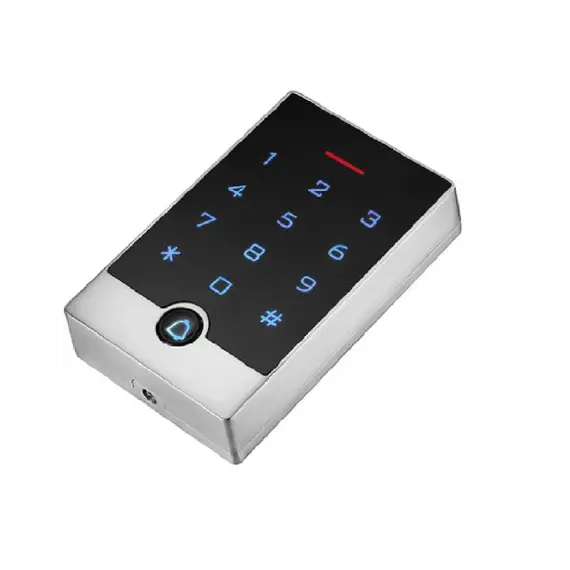 HONNOR SECURITY Egy ajtós, önálló beléptetésvezérlő, kódzár, kártyaolvasó és digitális érintőképernyős billentyűzet, háttérvilágítással