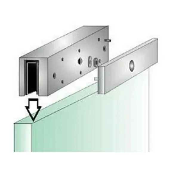 HONNOR SECURITY HS-Y180U U konzol 180 kg-os síktapadó mágneszárhoz