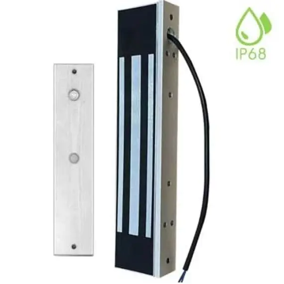 HONNOR SECURITY HS-Y280WE kültéri felületre szerelhető síktapadó mágneszár, IP68, 280 kg