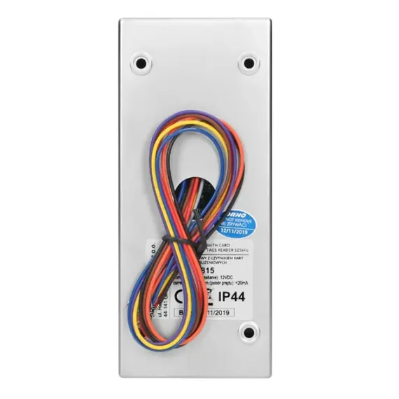 ORNO ORZS815 – Kültéri kódzár kártya- és proxy kártyaolvasóval, fémházas (IP44)