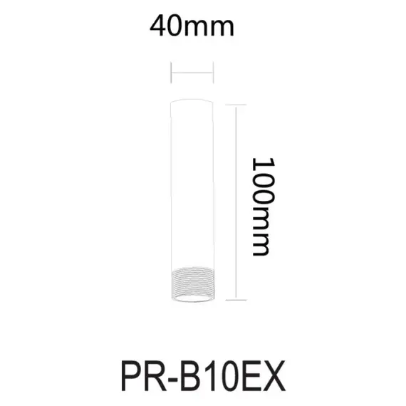 PROVISION-ISR Konzol toldó a B10LB és B10SB konzolokhoz, 10cm.