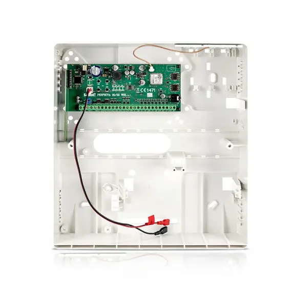 SATEL Vezérlőpanel, PERFECTA, integrált 433 MHz rádiómodul, kódolt vezetéknélküli kommunikáció, alaplapi/max. programozható vezetékes zóna 8/16