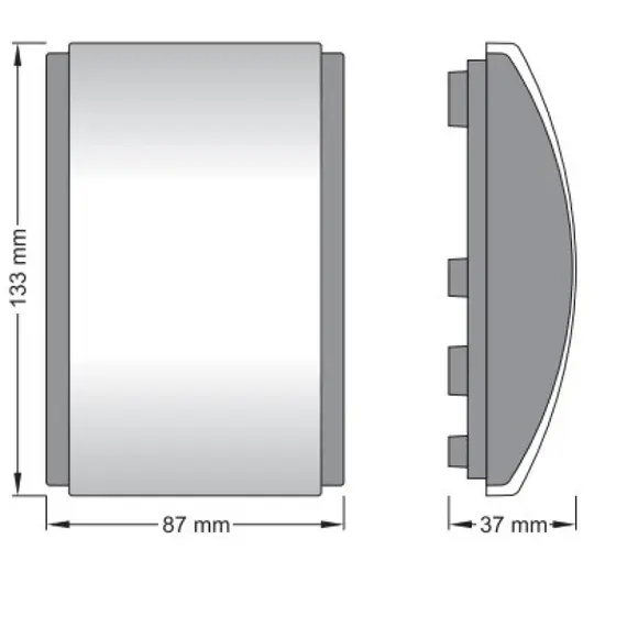 SATEL Piezo beltéri sziréna, mint az SPW210R csak kék színű, MABISZ, lengyel, 2 év garancia