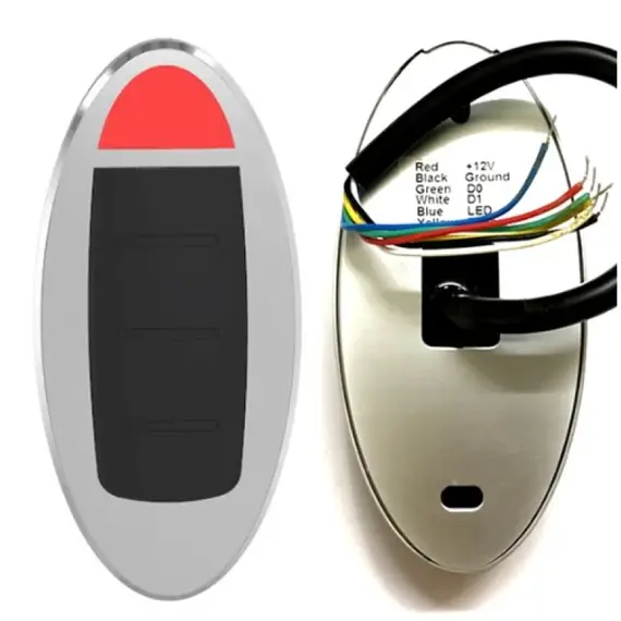 HONNOR SECURITY U-M001 EM – Vandálbiztos és teljesen vízálló fémházas RFID olvasó (125 kHz)