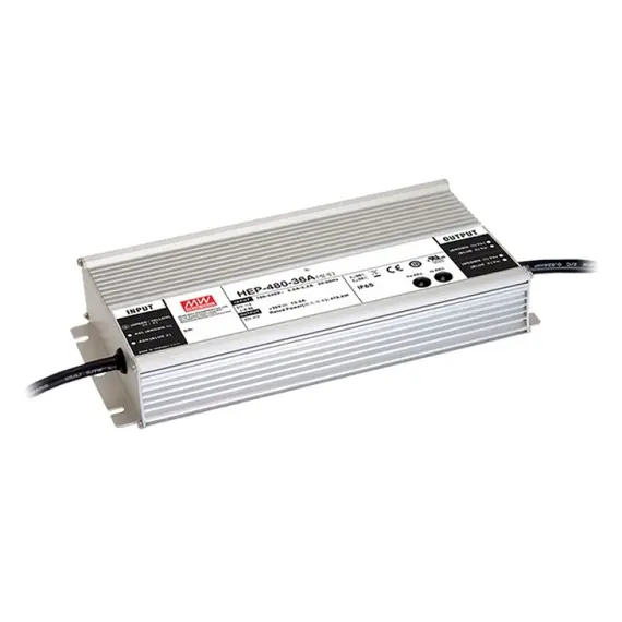 PULSAR HEP-480-24A 24V 480W 20A IP65 fémházas tápegység professzionális kivitel