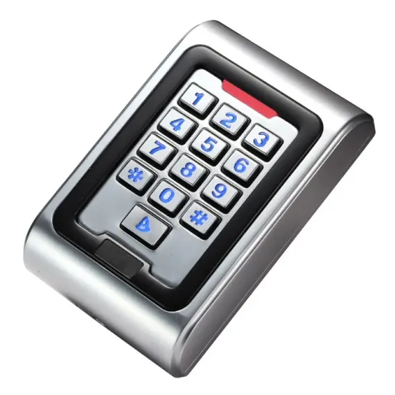 HONNOR SECURITY HS-K8EM-W Robusztus Vízálló Fémházas Kódzár és RFID EM (125kHz) Kártyaolvasó Beléptető