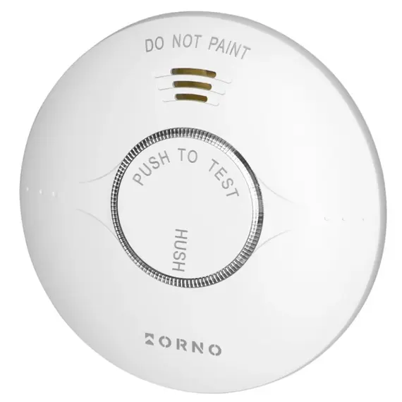 ORNO OR-DC-640 – 10 éves élettartamú, elemes, önálló optikai füstérzékelő