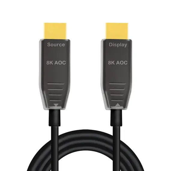 LogiLink AOC HDMI 2.1 -> HDMI 2.1 M/M video kábel 15m fekete