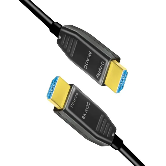 LogiLink AOC HDMI 2.1 -> HDMI 2.1 M/M video kábel 15m fekete