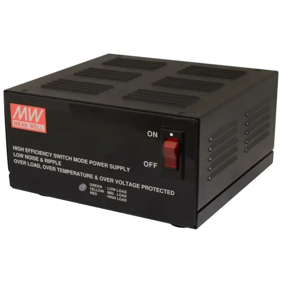 PULSAR ESP-120-13,5 akkumulátortöltő 13,5V DC 8A kimenet, állítható feszültség, LED visszajelzés, védelemmel