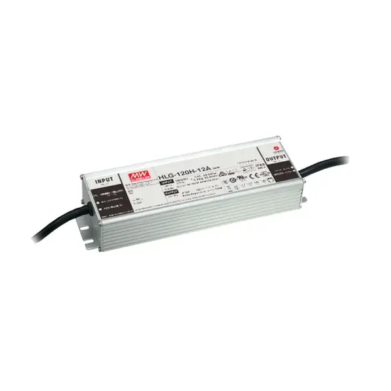 PULSAR HLG-120H-24A 24V 120W 5A IP65 LED tápegység fémházas