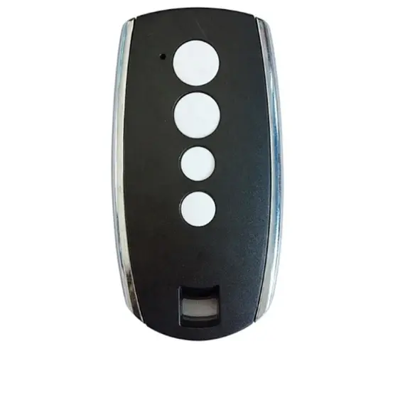 TIGERMAT távirányító 433Mhz ugrókódos 4 csatornás, fekete 