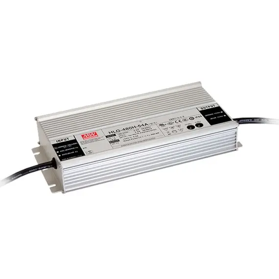 PULSAR HLG-480H-24 24V 480W 20A IP67 LED tápegység fémházas